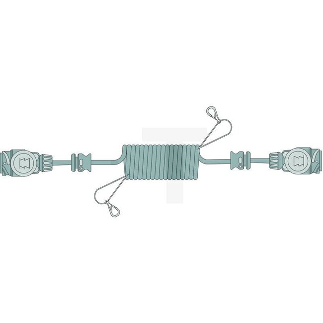 GRANIT Elektrowendel 12 V, 13-polig, Kabel 3 m, gesamte Länge 4,5 m | 621004