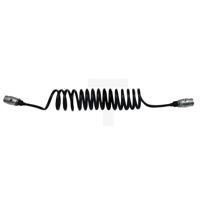 ERICH JAEGER Elektrowendel - 5074773 | Farbe: silber | Außen-Ø: 35 mm | Querschnitt: 6 x 1,0 + 1 x 1,5 mm² | Ausziehlänge max.: 4,5 m | Spannung: 12 V | Gehäusematerial: Metall | Anzahl Pole: 7 | Arbeitslänge: 3 m | DIN/ISO: 1724