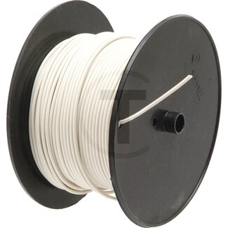 GRANIT Kabel 1,0 mm², weiß - 100 Meter
