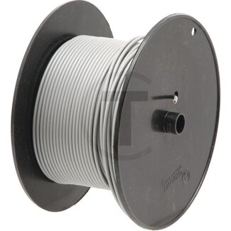 GRANIT Kabel 1,0 mm², grijs - 100 meter