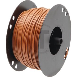 GRANIT Kabel 1,0 mm², braun - 100 Meter