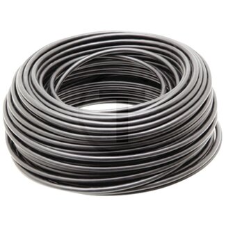 HELLA Cable - Cross section: 10 mm², Colour: Black, Roll length: 50 m