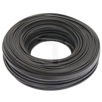 GRANIT Electrical cable 2x 1,5 mm² black/white, left, Aspöck P&R - 100 metre