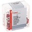 GRANIT Ring connectors Ø 6,5 mm (M6), 0,5 - 1,0 mm², red - 100 pieces
