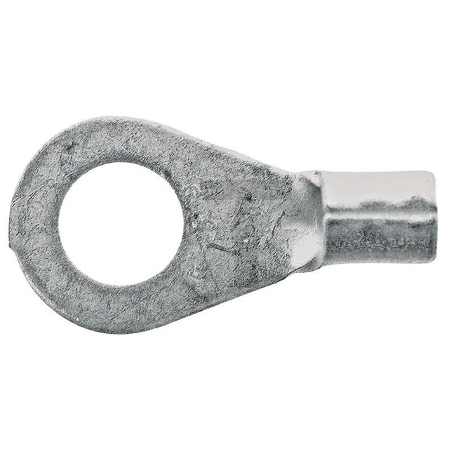 GRANIT Ringverbinder unisoliert (lötbar), 100 Stück - 507502510618KW744713-003 | Querschnitt: 4 - 6 mm² | Ösenloch-Ø: 5,3 (M5) mm | Länge: 15 mm | Ausführung: • Kenngröße: 5 - 6 | DIN/ISO: 46234