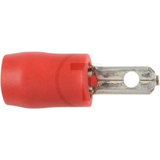 GRANIT Vlakstekker - 0.5 - 1.0 mm² - 2,8 mm - rood - 100 stuks