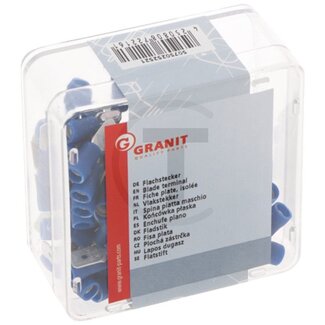 GRANIT Vlakstekkers DIN / ISO 46245, 100 stuks