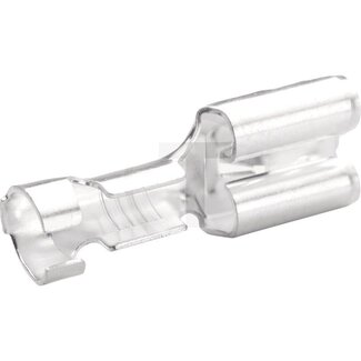HELLA Flachstecker 1,5 - 2,5 mm² mit Arretierung, 6,3 x 0,8 - 100 Stück