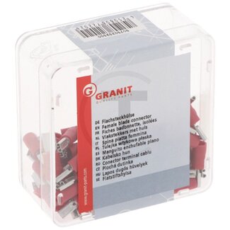 GRANIT Blade terminal bush, 100 pcs