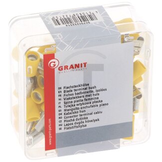 GRANIT Blade terminal bush, 50 pcs