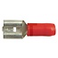 GRANIT Blade terminal bush 6,3 x 0,8 mm, 0,5 - 1,0 mm², red - 10 pieces