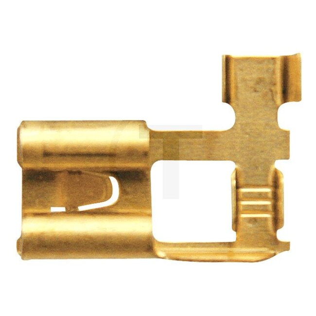 GRANIT Blade receptacles 8 x 0,8 mm, 1,5 - 2,5 mm², curved - 100 pieces
