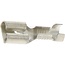 GRANIT Vlakstekkerhulzen, 100 stuks - 50750251418190252 | Uitvoering: met vergrendelingslipje, messing blank, 6,3 mm, voor kabels van 1,5 - 2,5 mm² | Lengte: 19,2 mm | Materiaal: Messing | Doorsnede: 1,5 - 2,5 mm² | Oppervlakte: blank | Stekker: 6,3 x 0,8