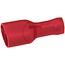 HELLA Flachsteckhülsen 0,5 - 1,0 mm², 6,3 x 0,8 mm, rot - 50 Stück - 8KW708373003