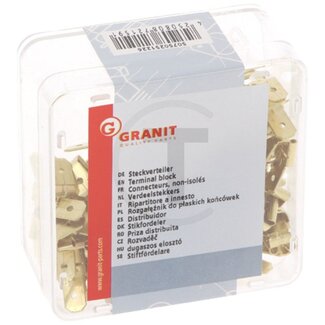 GRANIT Connecteur plat - 100 pièces
