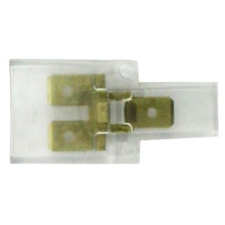GRANIT Piggyback connectors 6,3 mm, 1- / 2-pin - 20 pieces