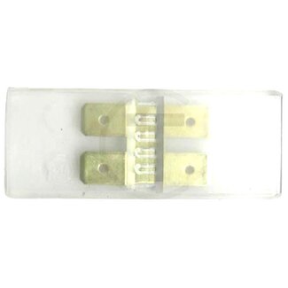 Steckverteiler 6,3 mm, 50 mm lang, 4-polig, 20 Stück