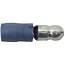 GRANIT Rundsteckverbinder blau Ø 5 mm, Kabel 1,5 - 2,5 mm² - 10 Stück