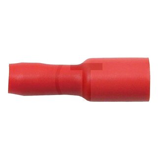 HELLA Round push-on contacts red, Ø 4 mm, for cable 0,5 - 1 mm² - 50 pcs