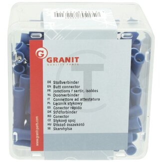 GRANIT Stoßverbinder blau 1,5 - 2,5 mm² - 100 Stück