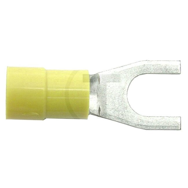 GRANIT Fork connector M 6, 4,0 - 6,0 mm², yellow - 50 pieces | 47032