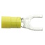GRANIT Fork connector 4,0 - 6,0 mm², M8, yellow - 50 pieces | 47033