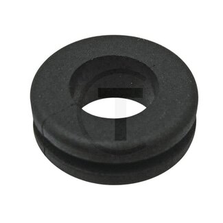 GRANIT Doorvoerrubbers - 10 stuks - d: 23 mm, D1: 29 mm, D: 39 mm, H: 10 mm, h2: 1,5 mm