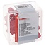 GRANIT Branch connectors red, for cable 0,4-0,75 mm², 25 pcs - 50750252567, 191076 | Version: Insulated, red, for cable 0.4-0.75 mm²
