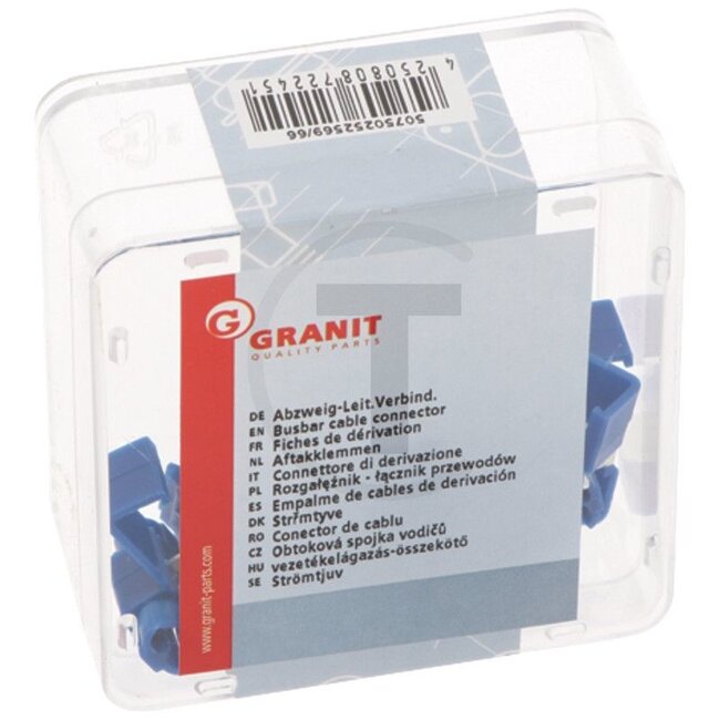GRANIT Branch connectors blue, 1,0 - 1,5 mm² - 10 pieces