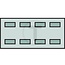 GRANIT Plug housing - 50750290284, 8JD008151-061, 77110080XX | Version: • Connector type: blade terminal bush | Plug width: 6,3 mm | Number of pins: 8