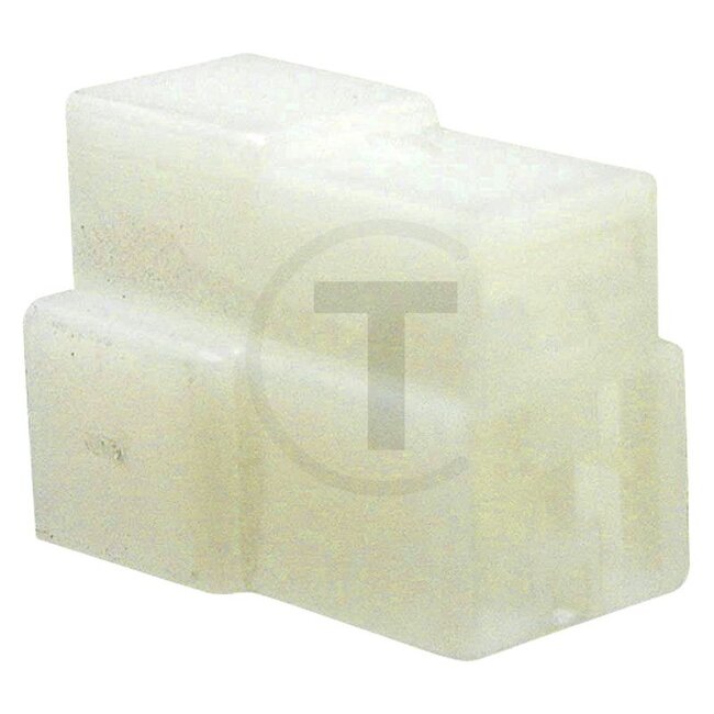 GRANIT Plug housing 3-pin blade receptacles 6,3 mm, version A - 8JD008151-031