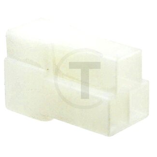 GRANIT Steckgehäuse 3-polig Flachstecker 6,3 mm, Ausführung A