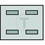 GRANIT Stekkerhuis - 50750290250, 8JD008151-041 | Uitvoering: • Stekkeruitvoering: Vlakstekkerhulzen | Insteekbreedte: 6,3 mm | Aantal polen: 4