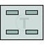 Steckgehäuse - 50750290250, 8JD008151-041 | Ausführung: • Steckerausführung: Flachsteckhülse | Steckbreite: 6,3 mm | Anzahl Pole: 4