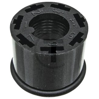 GRANIT Stekkerhuis 7-polig voor drukknopschakelaar