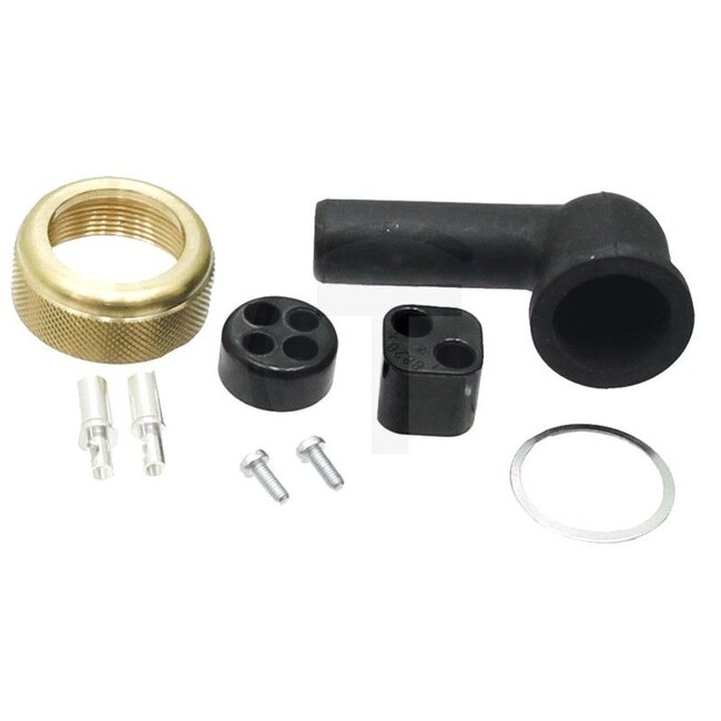 GRANIT Connection set - 50770511022 | Version: With union nut M 24 x 1, washer, rubber cap, base, cover and 2 x soldering sleeves