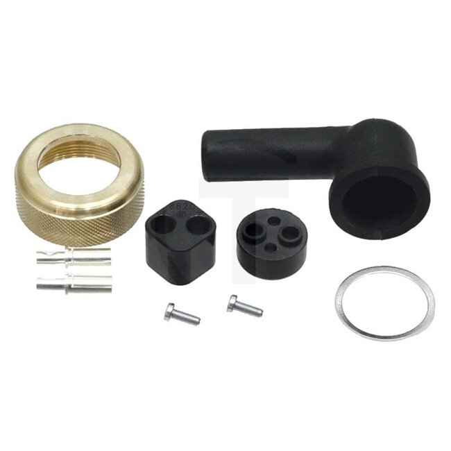GRANIT Connection set - 50770511021 | Version: With union nut M 27 x 1, washer, rubber cap, base, cover and 2 x soldering sleeves