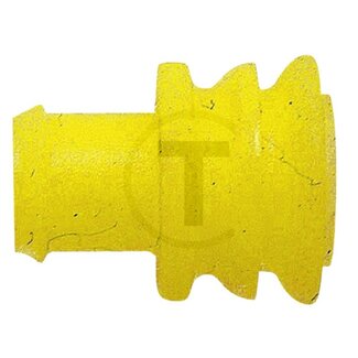 GRANIT Einzel-Leiter-Abdichtung 1,0 - 1,5 mm², gelb, 7,8 mm - 50 Stück