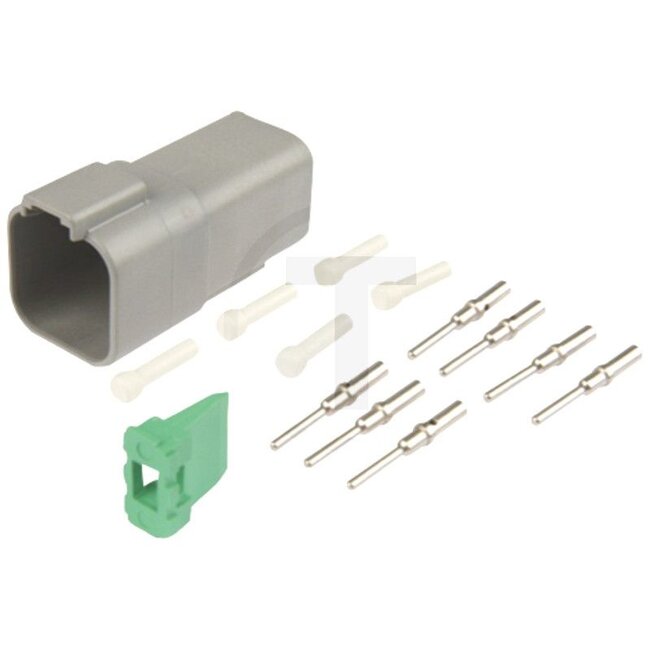 GRANIT Socket 6-pin wire pin sleeve, IP 68, -55 up to +125 °C | 804107