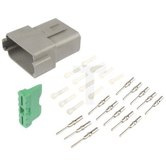 GRANIT Steckdose 12-polig Rundstecker, IP 68, -55 bis +125 °C