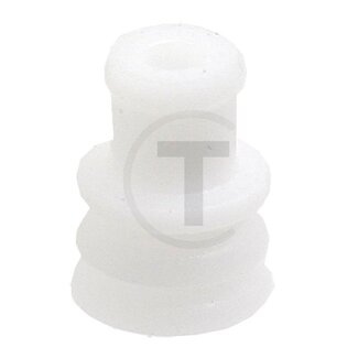 GRANIT Einzel-Leiter-Abdichtung 1,0 - 2,5 mm², weiß, 8 mm - 50 Stück