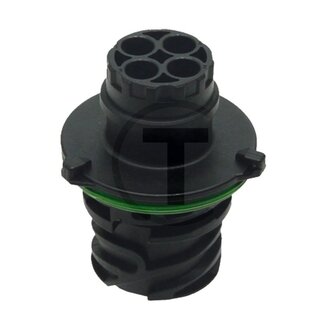GRANIT Steckgehäuse 4-polig Rundstecker 2,5 mm, IP 69K