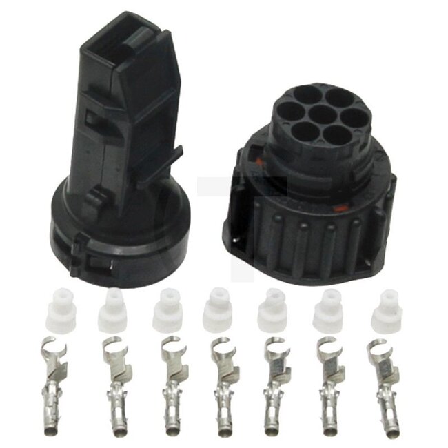 GRANIT Anschlussstecker 7-polig 1,5 mm Schraubanschluss, IP 69K, bis 48 V - 50071100