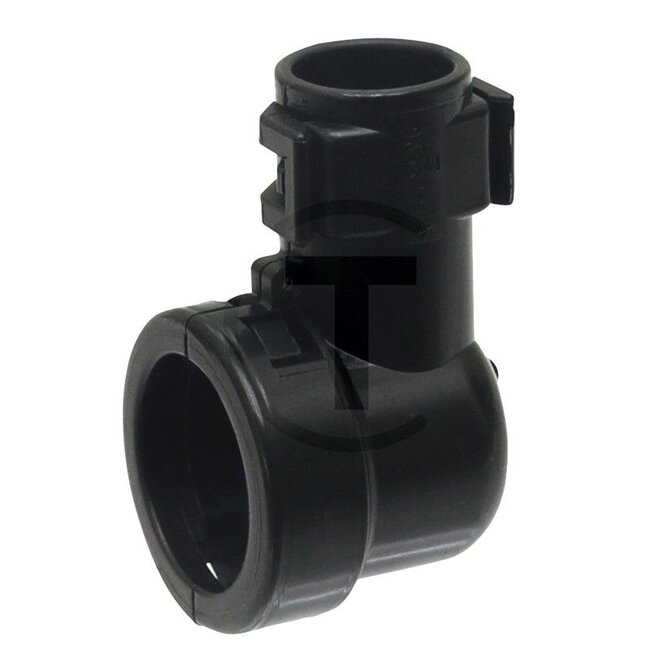 GRANIT Screw connection - 50750290959 | Version: 90° for corrugated pipe NW 10, angled