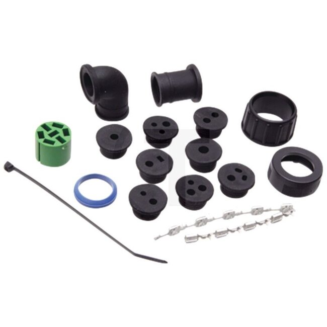 ASPÖCK Connector set / ASS2 / 7-pin socket - 504135626951 | Version: 7-pin, central blade terminal connection for right-hand side | Number of pins: ASS2