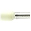 GRANIT Kabeleindhulzen geïsoleerd, 100 stuks - 50750252177 | Kleur: ivoorwit | Doorsnede: 10 mm² | Lengte 1: 21 mm | Lengte 2: 12 mm | Diameter 1: 4,5 mm | Diameter 2: 7,6 mm