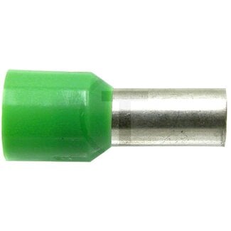 GRANIT Cable end sleeves green, for cable 16 mm² - 100 pcs - Colour: Green, Cross section: 16 mm²