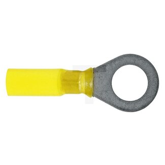 GRANIT Oogkabelschoentjes - 25 stuks - Doorsnede 3 - 6 mm², Oog-Ø 8,4 mm, Kleur: geel