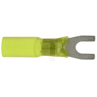 GRANIT Gabelverbinder mit Schrumpfschlauch 3 - 6 mm², Auge-Ø 4 mm - 25 Stück