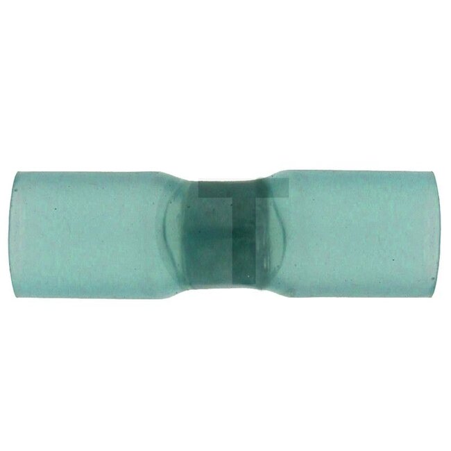 Flachsteckhülsen Schrumpfverbinder, 25 Stück - 50750252623 | Querschnitt: 1,5 - 2,5 mm² | Steckbreite: 6,3 mm | Farbe: blau | Ausführung: • isoliert | Temperaturbereich: -55 bis +125 °C